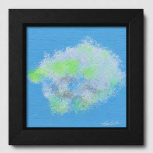 Faith Absolutely - 6"x6" - Echoes of Heaven Series - Original Painting - Framed