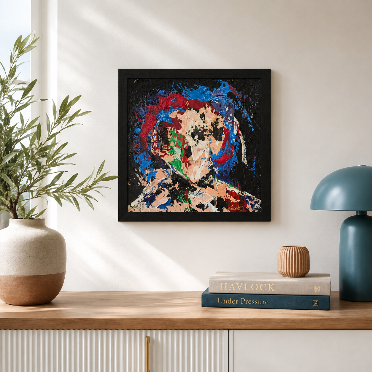 Beautiful Trauma Party – Original Painting – Havlock collaboration – Under Pressure series - Image 6
