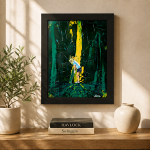 ONE MORE SWING Original Painting – SWINGERS Impressionist Golf Series