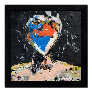 Where The Self Settles – Original Painting – Joey & Rhonda Havlock collaboration – Under Pressure series