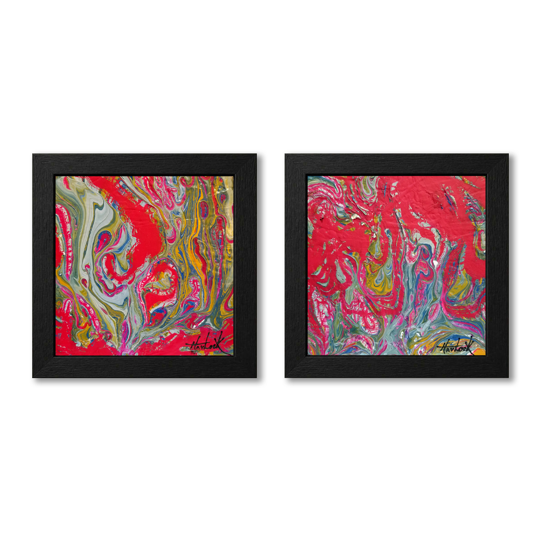 Field Collapse - Pocket Storms Diptych Set - Havlock Collaboration