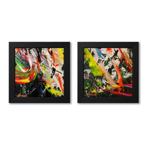 Growth in Rupture - Pocket Storms Diptych Set - Havlock Collaboration