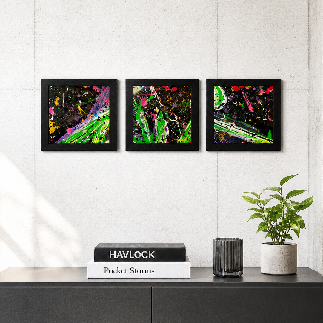 Luminous Exaltation - Pocket Storms Triptych Set - Havlock Collaboration - Image 8