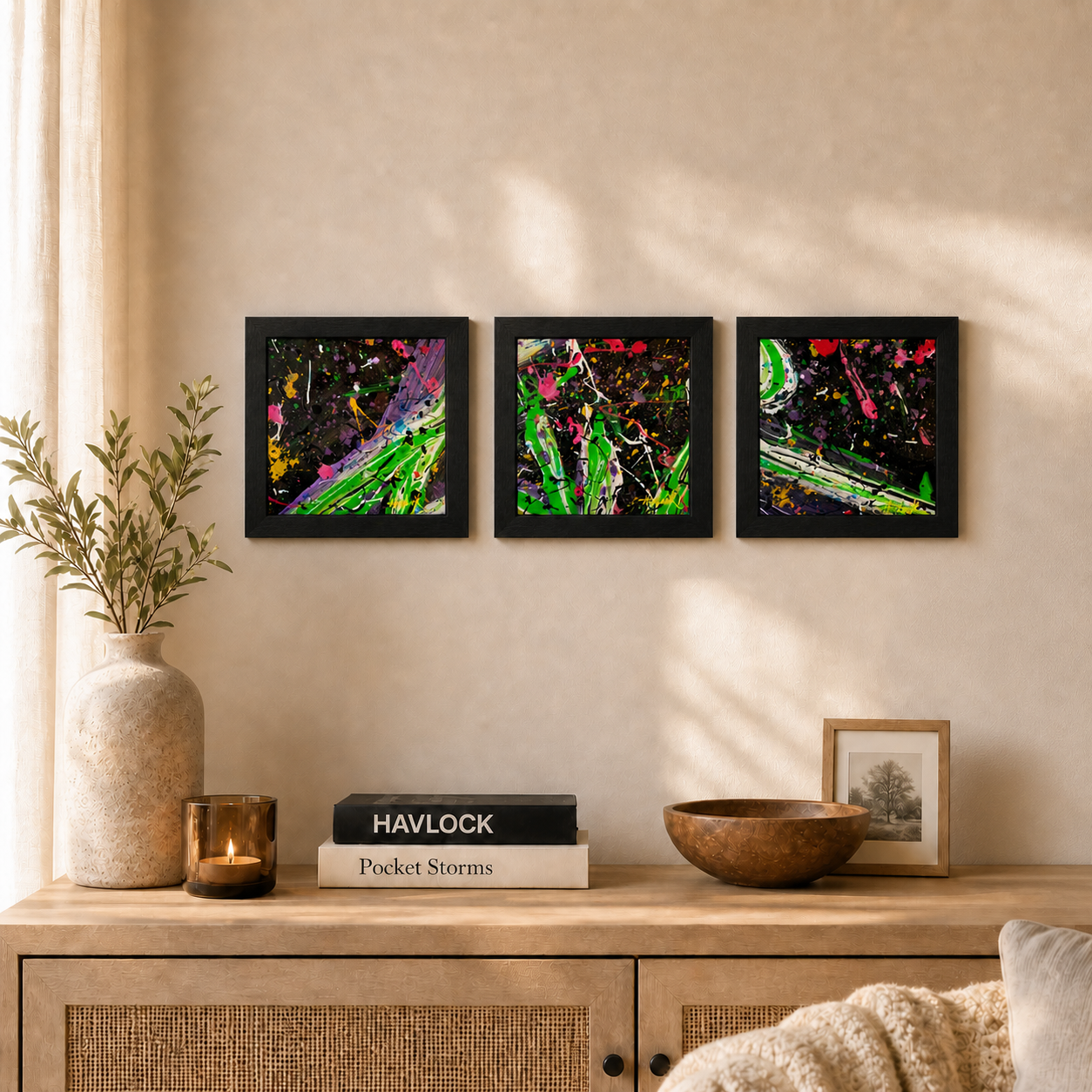Luminous Exaltation - Pocket Storms Triptych Set - Havlock Collaboration - Image 10