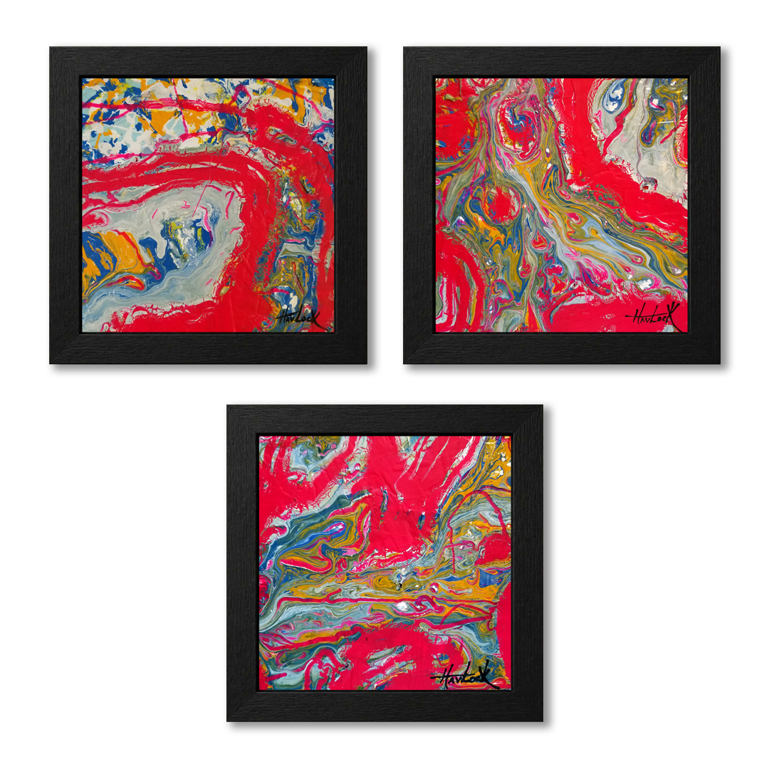 Pressure Currents - Pocket Storms Triptych Set - Havlock Collaboration