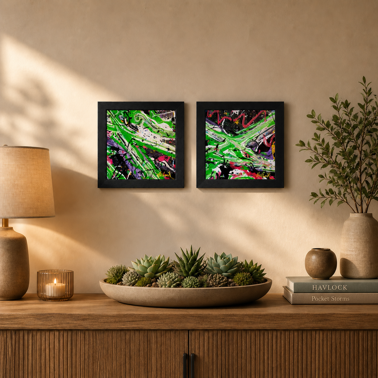 Sensory Threshold - Pocket Storms Diptych Set - Havlock Collaboration - Image 7