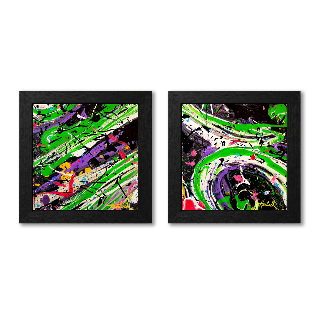 Static Velocity - Pocket Storms Diptych Set - Havlock Collaboration