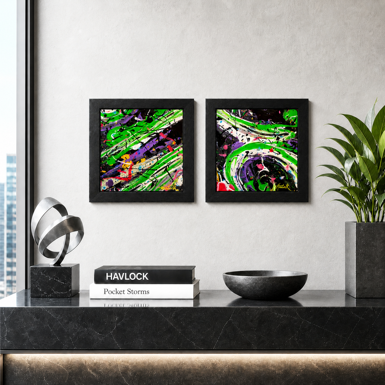 Static Velocity - Pocket Storms Diptych Set - Havlock Collaboration - Image 7
