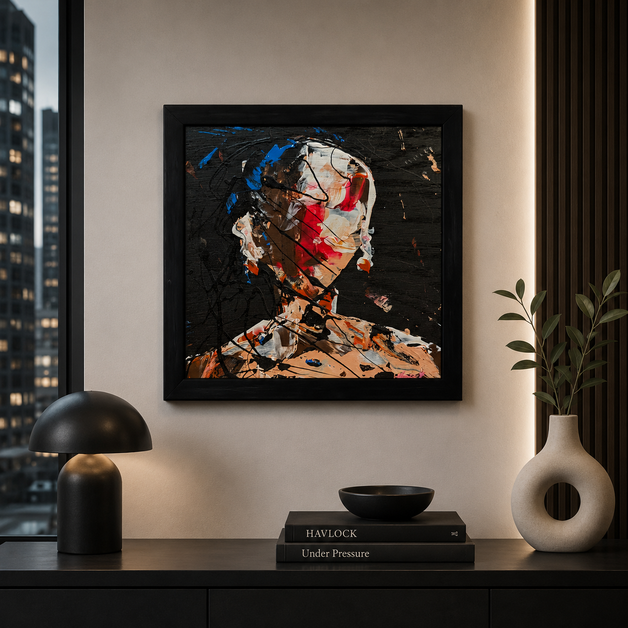 Sweet Sin Ritual - Original Painting - Joey & Rhonda Havlock collaboration - Under Pressure series - Image 4