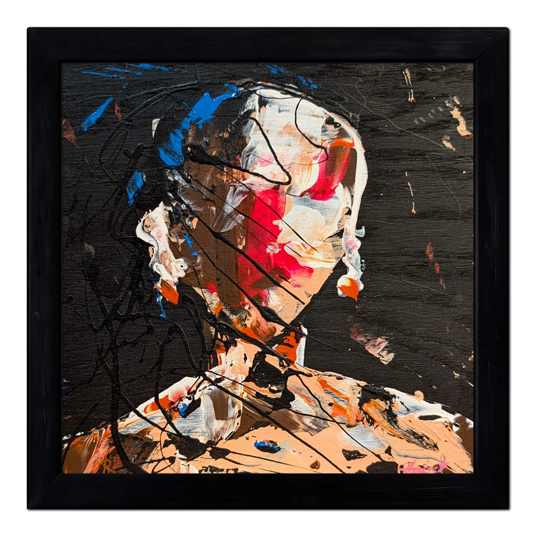 Sweet Sin Ritual - Original Painting - Joey & Rhonda Havlock collaboration - Under Pressure series