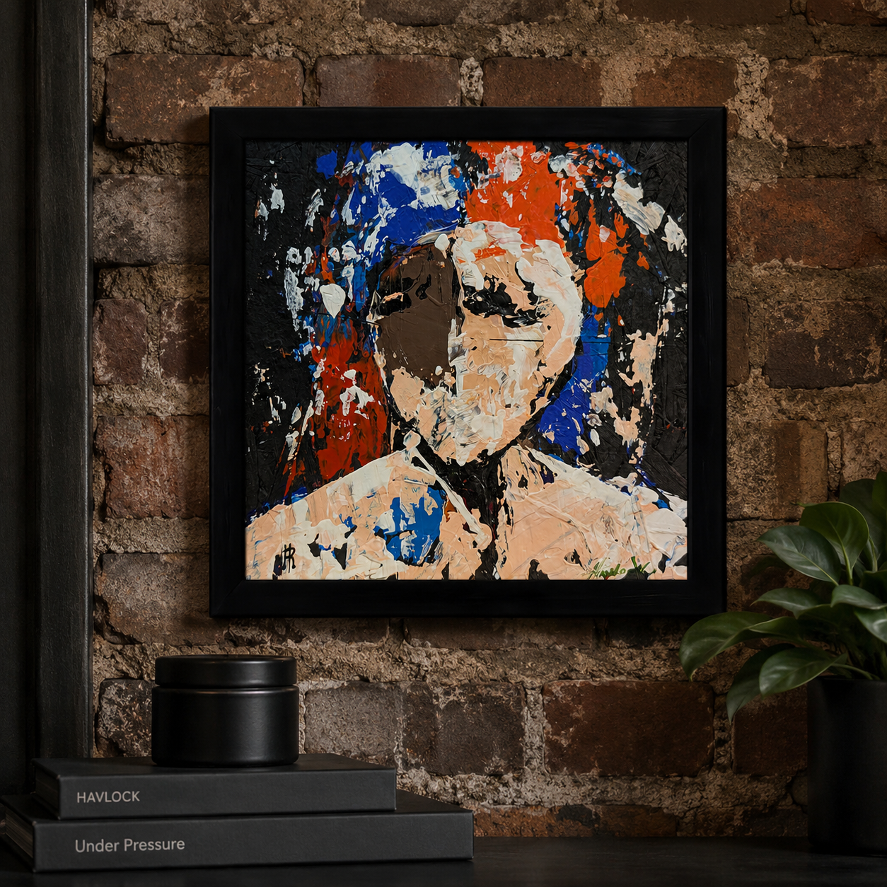Temptation Trauma Response – Original Painting – Havlock collaboration – Under Pressure series - Image 5