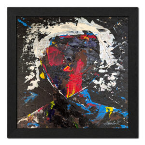 The Noise Beneath - Original Painting - Joey & Rhonda Havlock collaboration - Under Pressure series