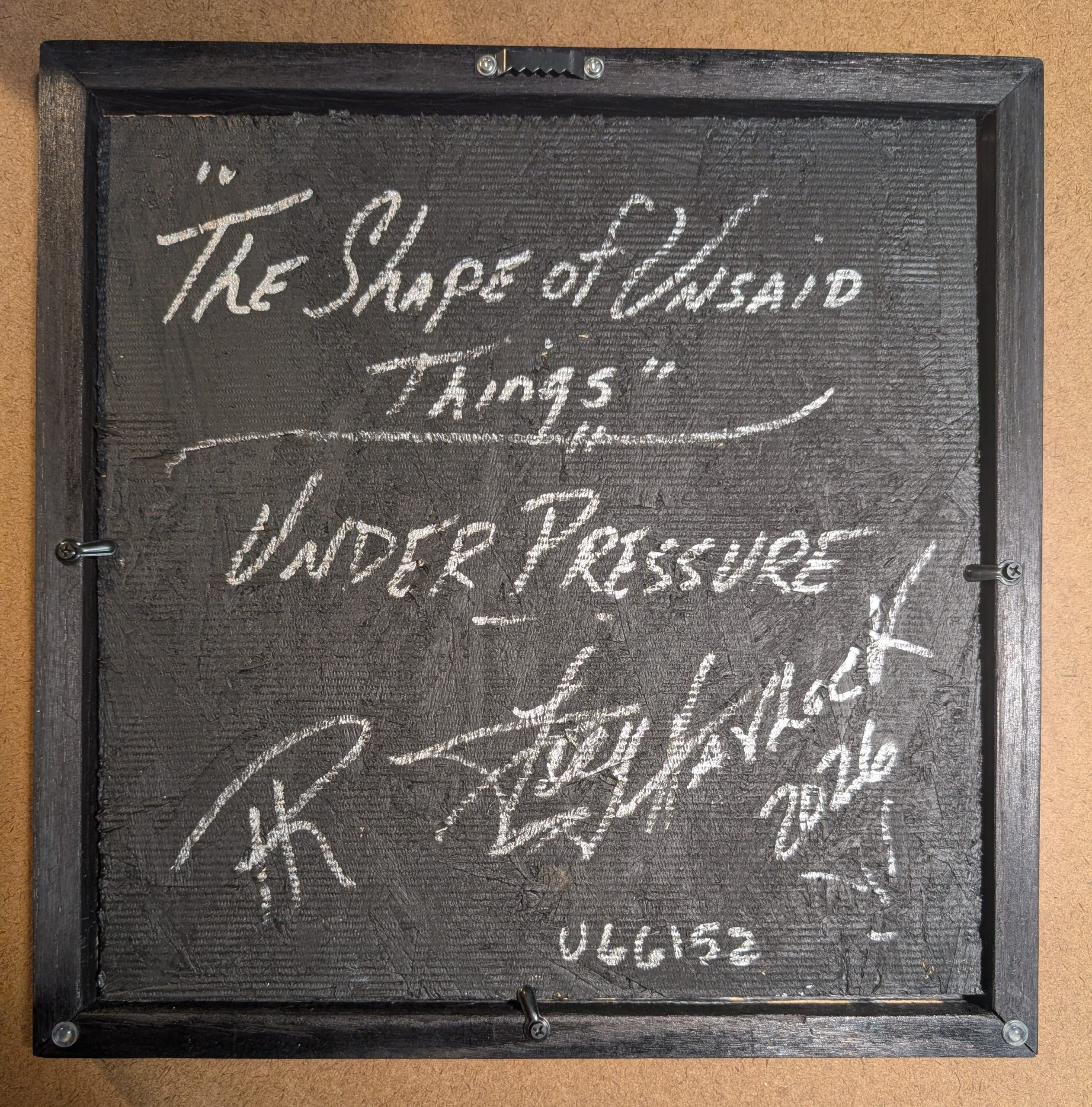 The Shape Of Unsaid Things - Original Painting - Joey & Rhonda Havlock collaboration - Under Pressure series - Image 2