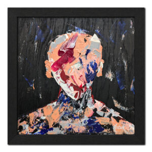 Beauty Needs Damage - Original Painting - Joey & Rhonda Havlock collaboration - Under Pressure series