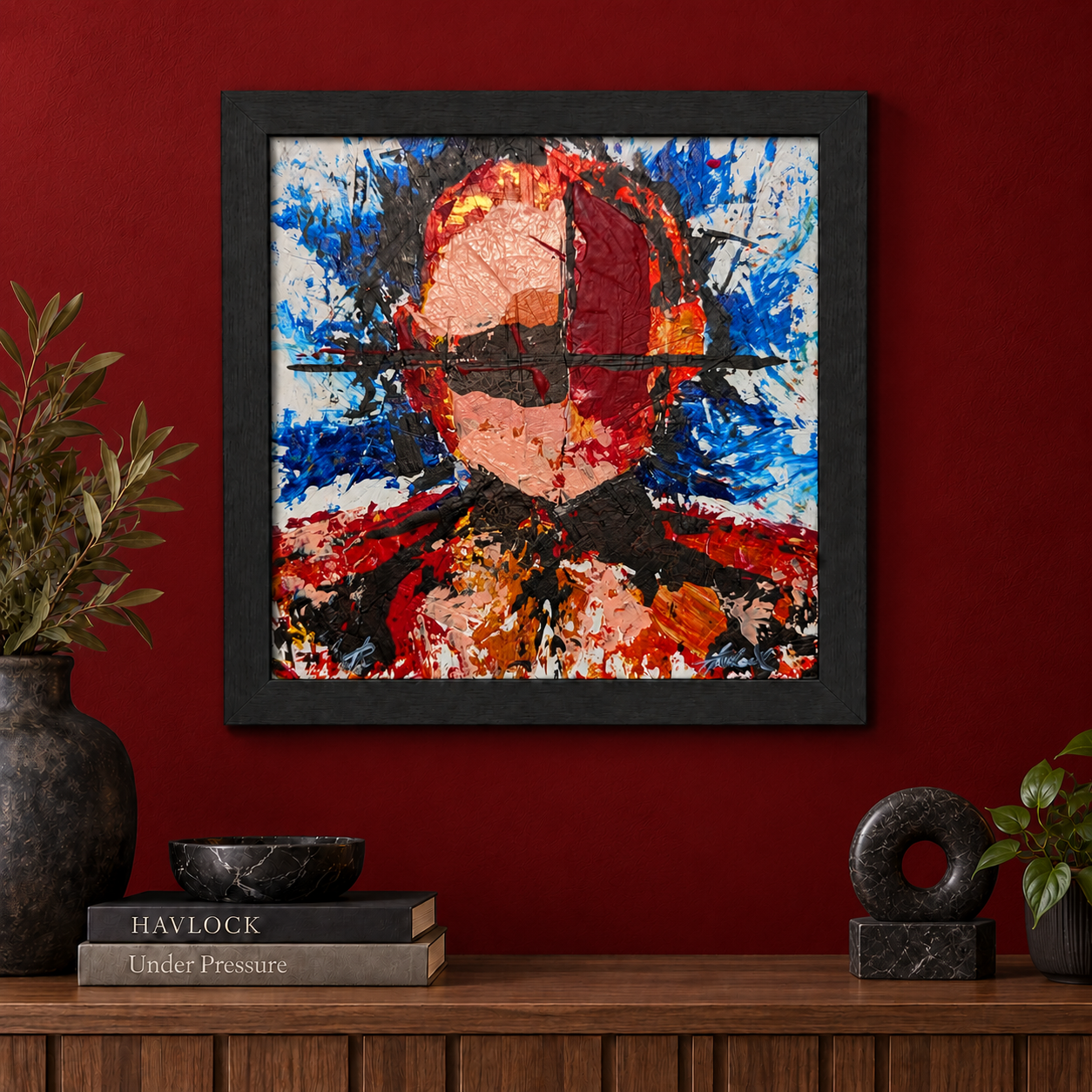 Eros Meets Entropy - Original Painting - Havlock collaboration - Under Pressure series - Image 4