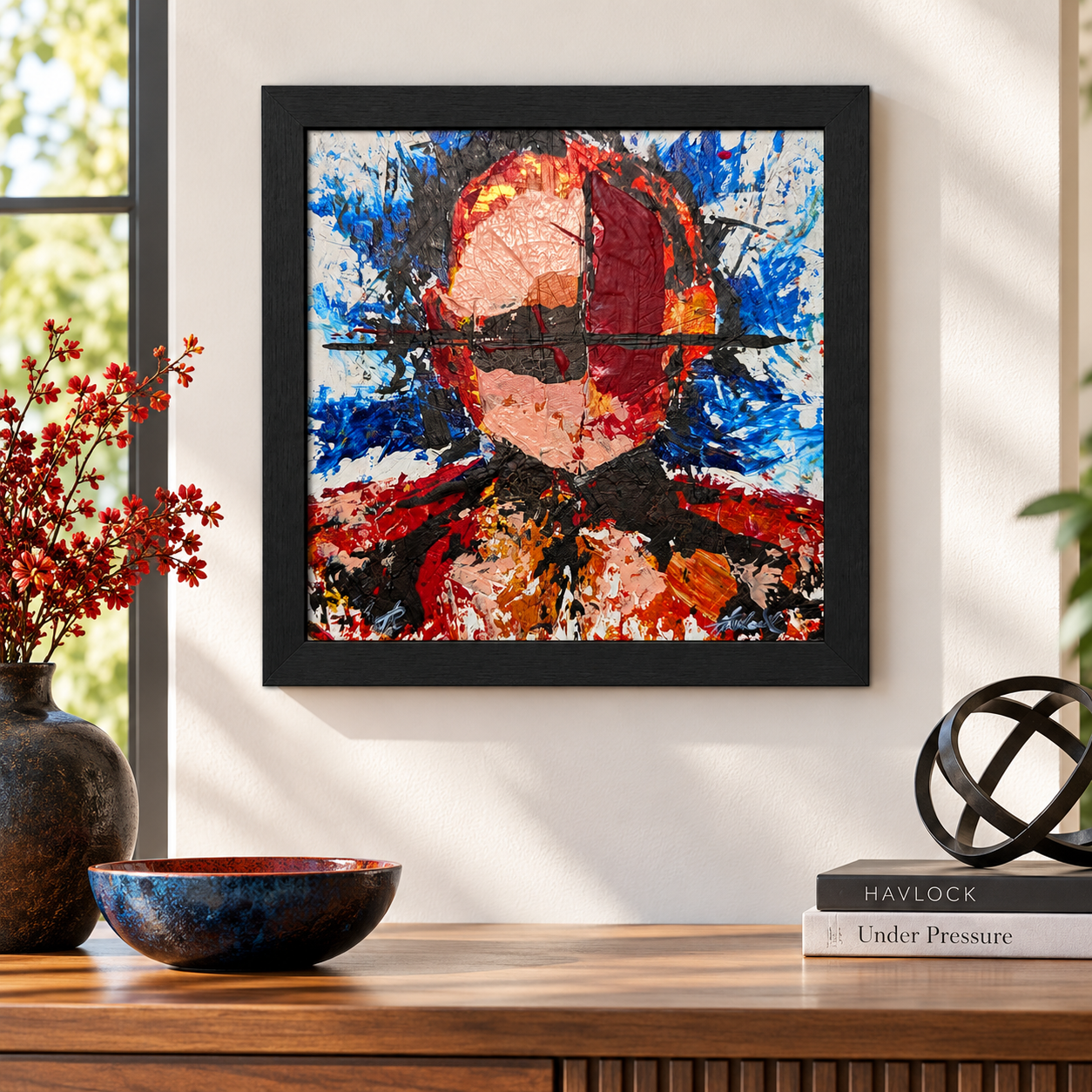 Eros Meets Entropy - Original Painting - Havlock collaboration - Under Pressure series - Image 5
