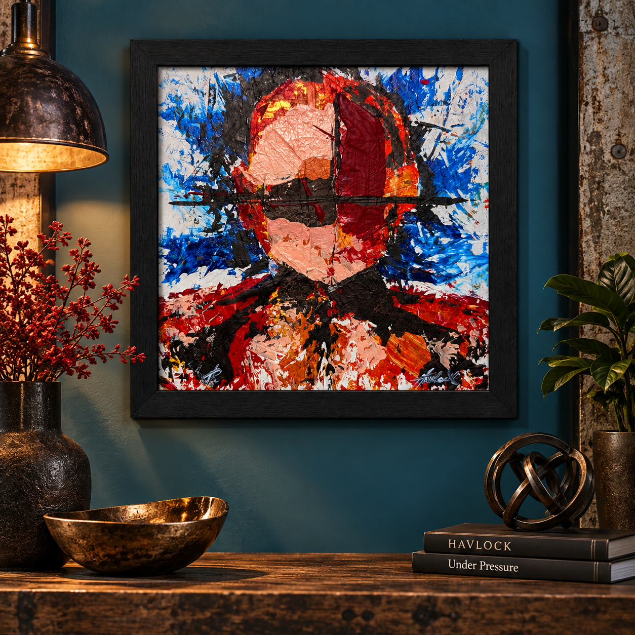Eros Meets Entropy - Original Painting - Havlock collaboration - Under Pressure series - Image 7