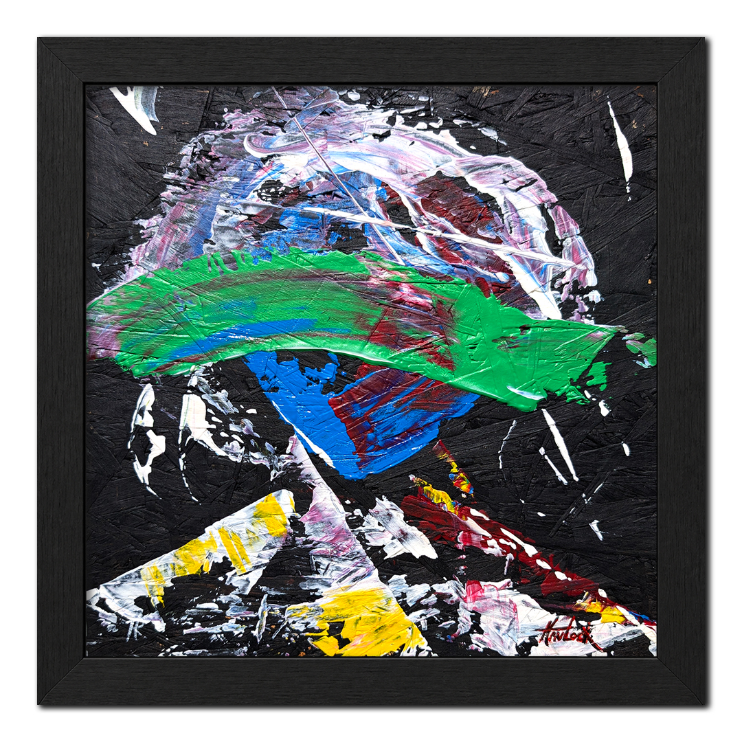 Exzaltation Wound - Original Painting - Joey & Rhonda Havlock collaboration - Under Pressure series