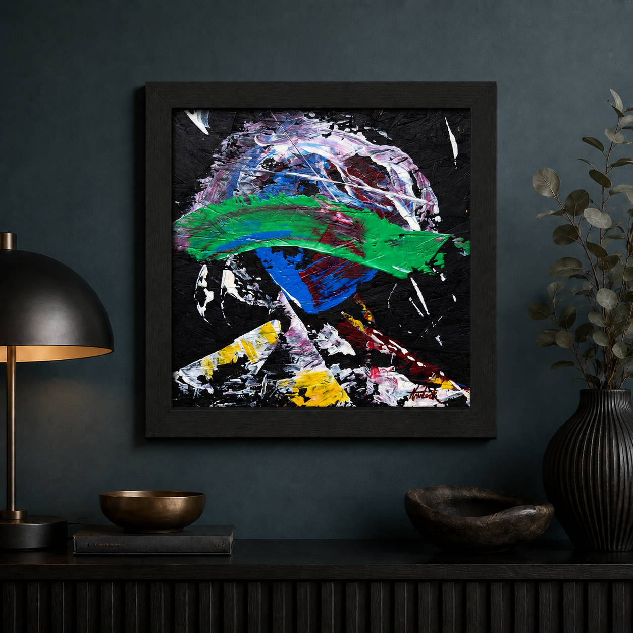Exzaltation Wound - Original Painting - Joey & Rhonda Havlock collaboration - Under Pressure series - Image 4