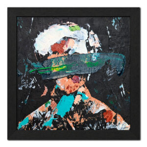 Karma Needs Witnesses - Original Painting - Havlock collaboration - Under Pressure series
