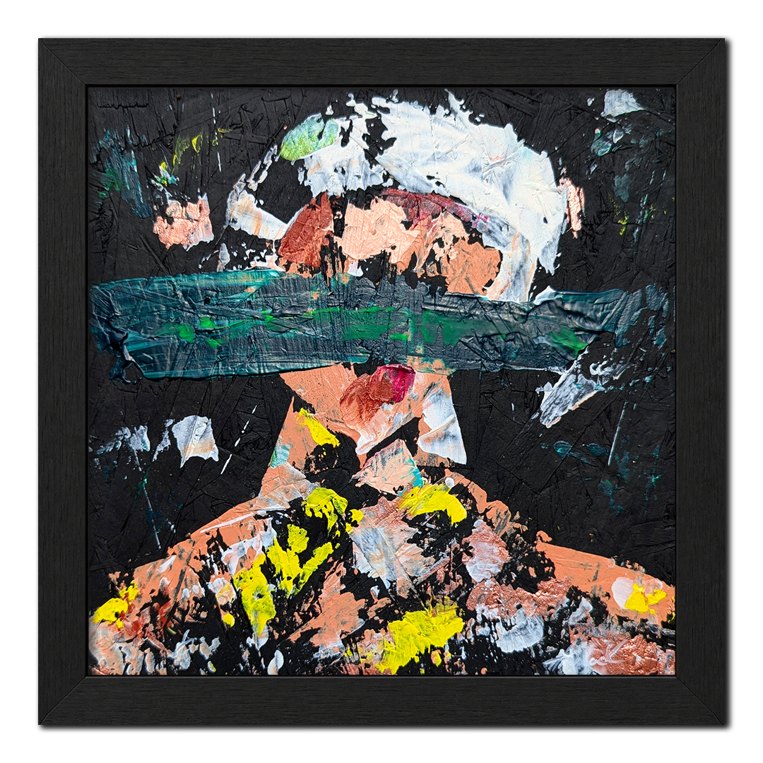 Psyche Against Matter - Original Painting - Havlock collaboration - Under Pressure series