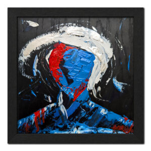 Wrong Feels Familiar - Original Painting - Joey & Rhonda Havlock collaboration - Under Pressure series