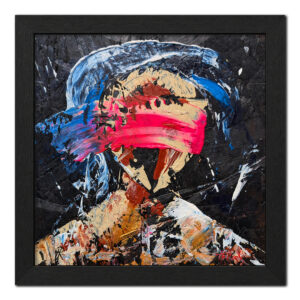 Xenozara Wildfire - Original Painting - Joey & Rhonda Havlock collaboration - Under Pressure series