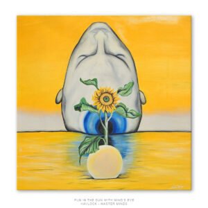 Fun in the Sun with Mind's Eye - Original Painting, Joey Havlock Master Minds series