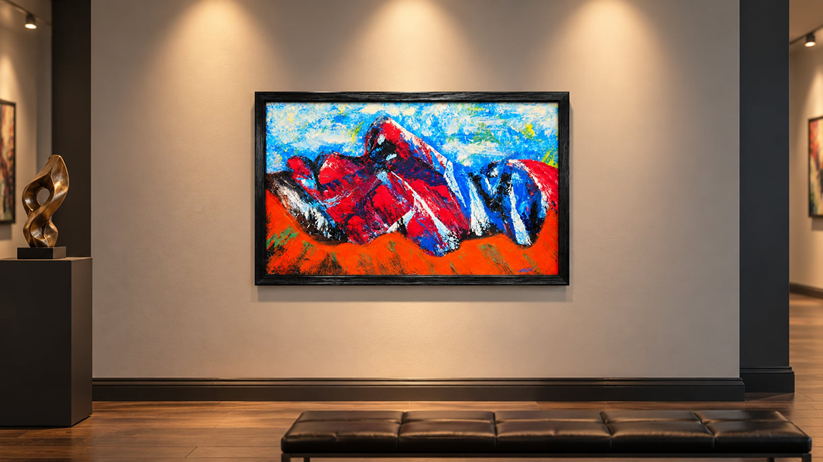 The United States of Mind - Original Painting, Joey Havlock Master Minds series - Image 5